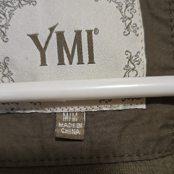 YMI Green Khaki Utility Vest M - Picture 2 of 4